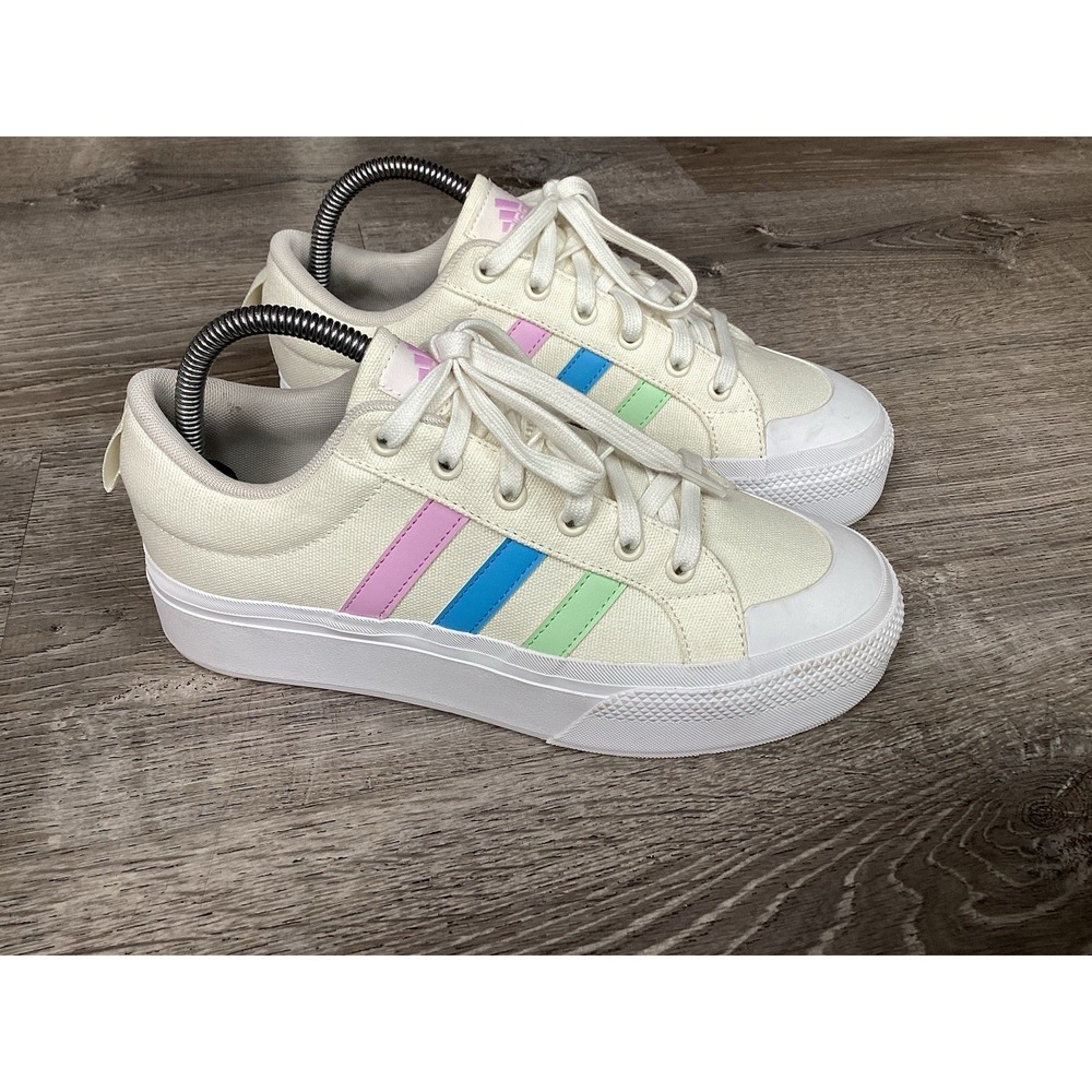 Adidas Bravada 2.0 Platform Womens Size 8.5 Sneakers Shoes ID5573